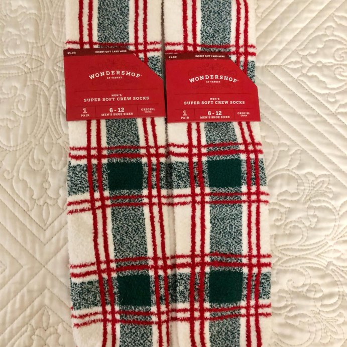 user image by @lifeinsidethepageblog, Men's Cozy Crew Socks - Wondershop™ -  6-12