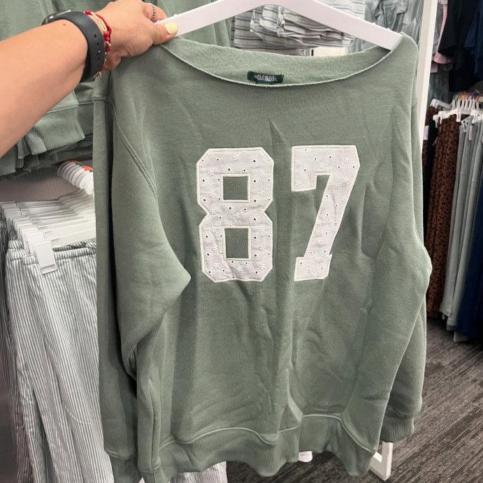 user image by @dltree_target_ross_finds, Women's Off the Shoulder Sweatshirt - Wild Fable™