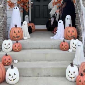 Glow-in-the-Dark Skeleton X-Ray Felt Halloween Treat Bag