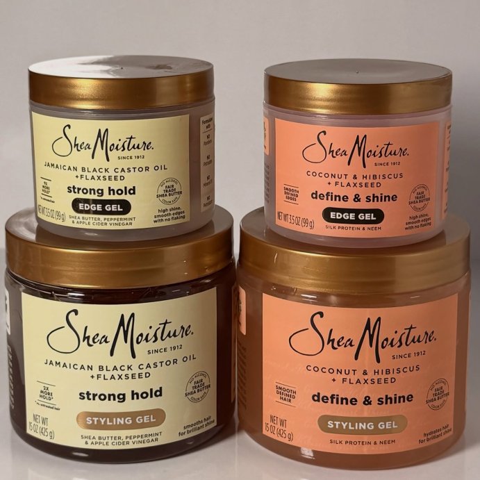 user image by @nnnini.nii, Shea Moisture Jamaican Black Castor Oil Strong Hold Styling Gel 15 Oz