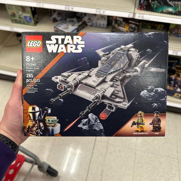 user image by @thelucaverse, LEGO Star Wars Pirate Snub Fighter from The Mandalorian 75346