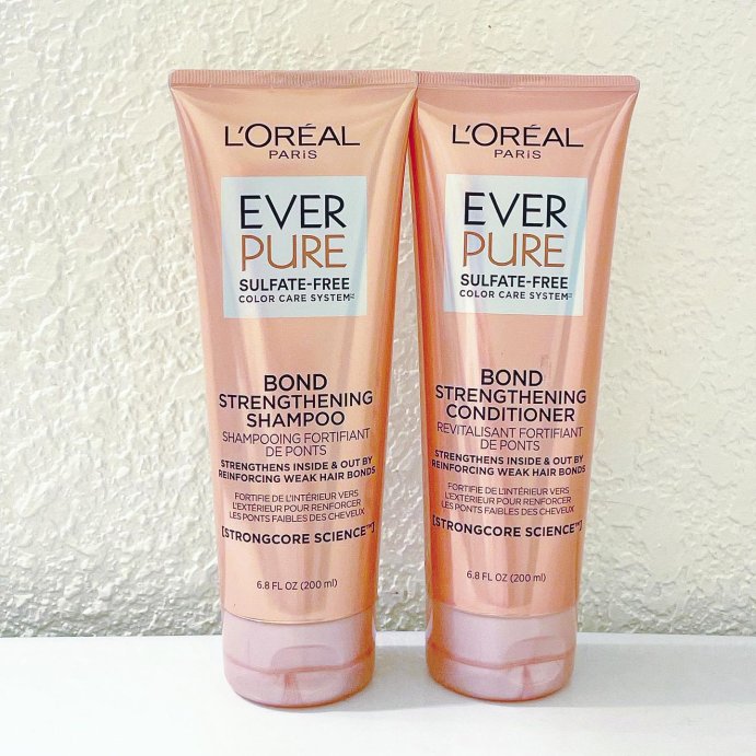 user image by @april.essington, L&#39;Oreal Paris EverPure Sulfate Free Bond Repair Color Care Conditioner - 6.8 fl oz