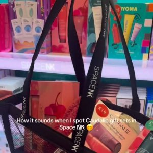 @spacenk’s instagram video of Caudalie The Intensely Moisturizing Routine,Caudalie Power Treatment Duo,Caudalie Winter Essentials Kit