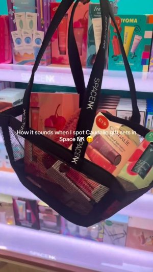 @spacenk’s instagram video of Caudalie The Intensely Moisturizing Routine,Caudalie Power Treatment Duo,Caudalie Winter Essentials Kit