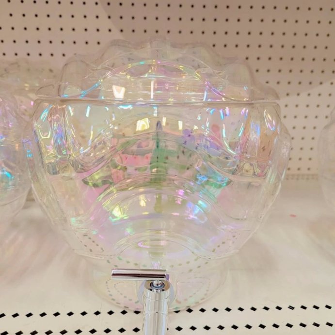 user image by @heartsandhaunts, 1.75gal Figural Beverage Dispenser Shell Iridescent - Sun Squad&#8482;