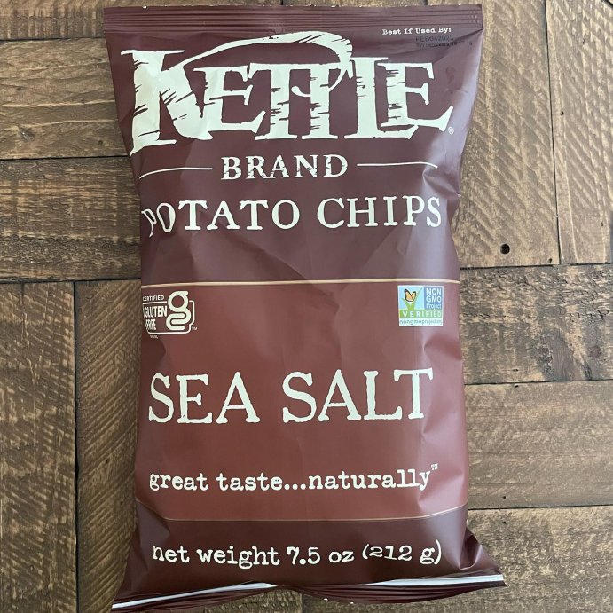 user image by @oo.la.yum, Kettle Brand Sea Salt Kettle Potato Chips - 7.5oz