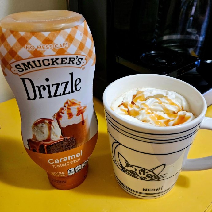 user image by @tglucksman, Smucker&#39;s Drizzle Caramel Flavored Syrup - 20oz