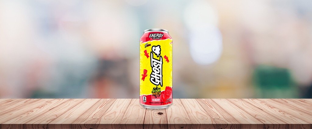 Shop GHOST Energy GHOST Energy Drink - Zero Sugar - SOUR PATCH KIDS REDBERRY (12 Drinks, 16 Fl Oz. Each) and more