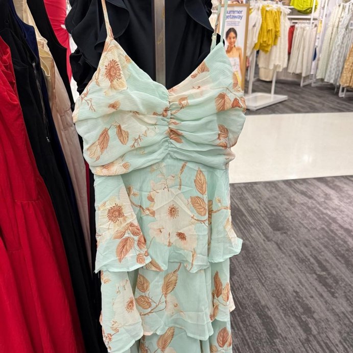 user image by @targetkiddos, Women's Tiered Ruffle Maxi A-Line Dress - A New Day™