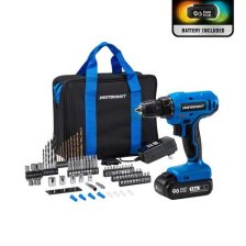 Shop Mastercraft 20V Cordless Drill/Driver with 76-pc Accessory Kit and case with PWRPOD 2 Ah Battery and Charger and more