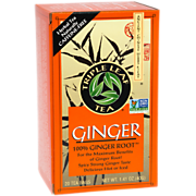 Shop Triple Leaf Teas 100% Ginger Root Herbal Tea - Caffeine-Free (20 Tea Bags) and more