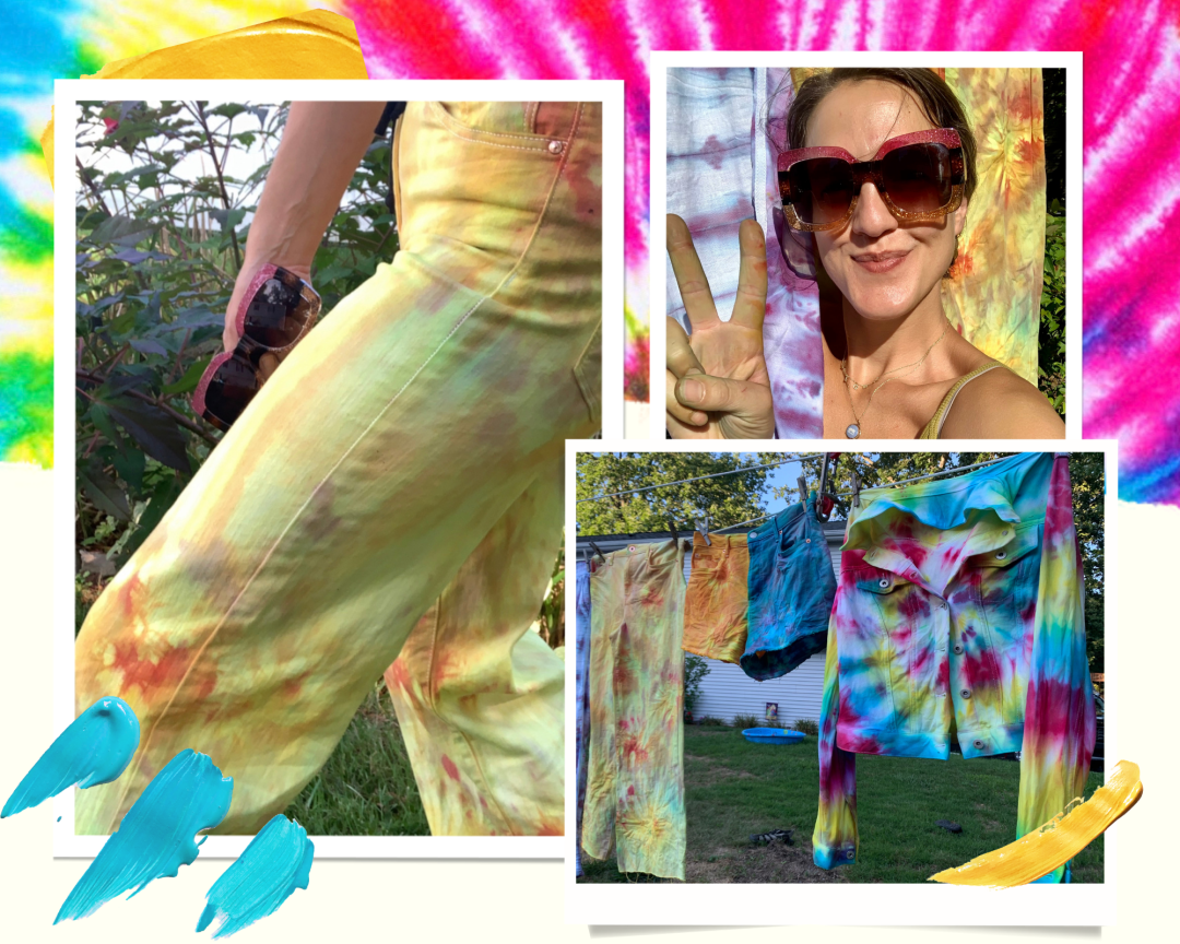 DIY Tie-Dye Denim – Jessica Simpson