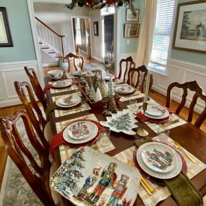【新品】　WILLIAMS-SONOMA クリスマスプレート Christmas Forest Dinner Plates | Williams Sonoma