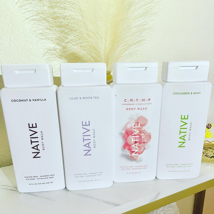 user image by @shessentials_1, Native Coconut & Vanilla Body Wash