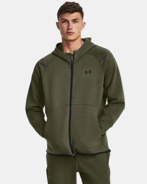 Under Armour Mens Unstoppable Fleece Full Zip - Grey