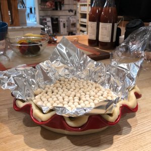 Pie Weights Jar