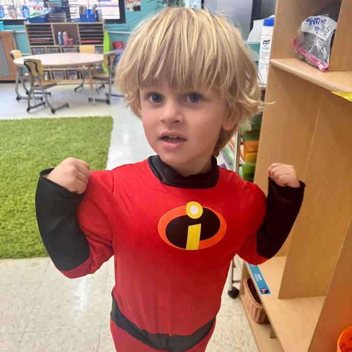 user image by Arthur, Disguise Toddler Boys' Classic Dash Muscle Jumpsuit