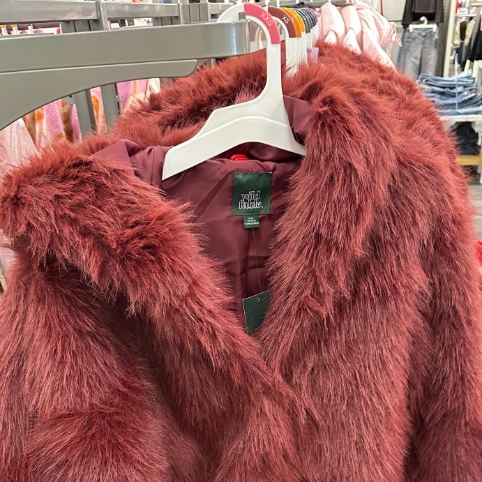 user image by @fabfindswithfallon, Women's Short Faux Fur Jacket - Wild Fable™