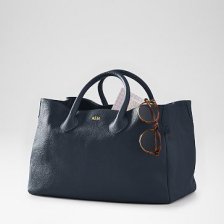 Shop The Elisabetta Slouch Handbag, Navy and more