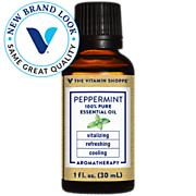 Shop the Vitamin Shoppe Peppermint - 100% Pure Essential Oil - Vitalizing, Refreshing, & Cooling Aromatherapy (1 fl. oz.) and more