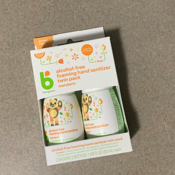 user image by @laurasamad, Babyganics Alcohol-Free Foaming Hand Sanitizer - 3.38 fl oz/2pk