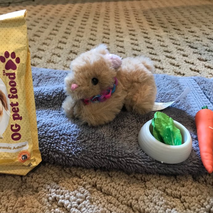 user image by Olivia, Our Generation Mini Plush Pet Bunny Accessory Set for 18&#34; Dolls