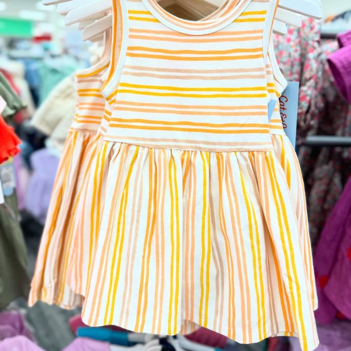 user image by @catandjackbytarget, Toddler Girls&#39; Warm Striped Tank Dress - Cat &#38; Jack&#8482;
