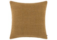 Shop Coussin en coton Balmore 20x20 caramel and more