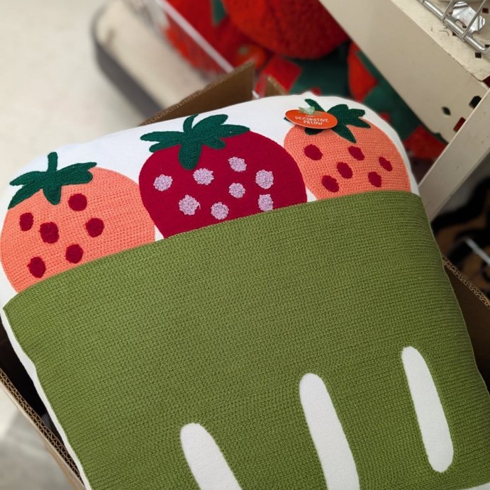 user image by @heartsandhaunts, Berry Pillow - Bullseye&#39;s Playground&#8482;