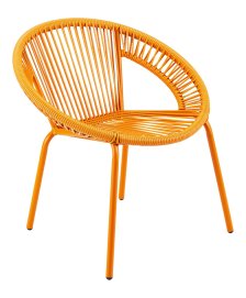 Shop For Living Kids' Chair, Stackable, Orange, 110-lb Capacity and more