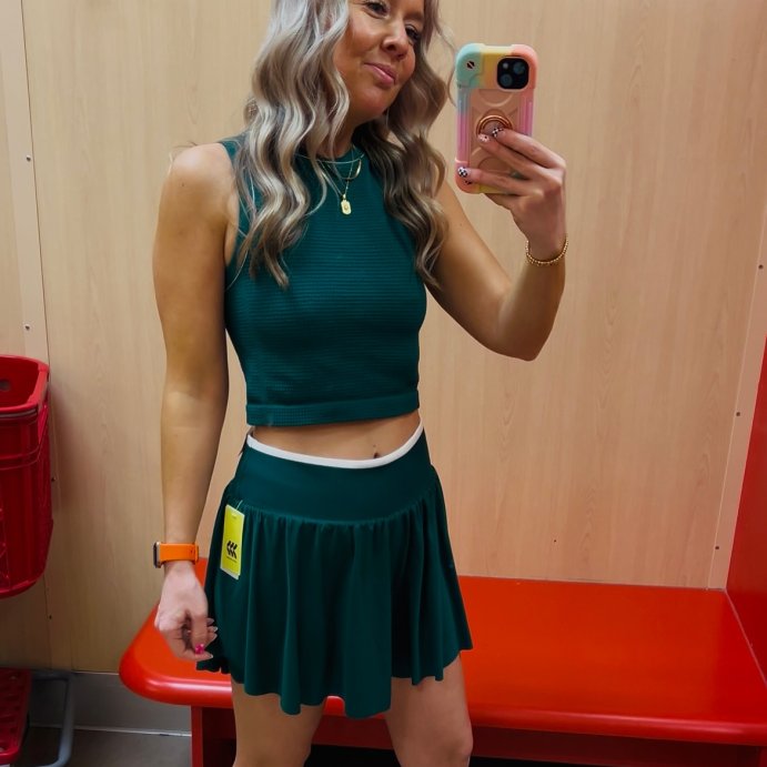 user image by @educationaesthetics, Women's High-Rise Seamless Skort - All In Motion™