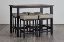 Shop Roland Light Tone High Table & 4 Stools and more