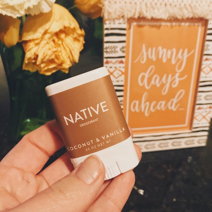 user image by @brittiniestewart, Native Coconut & Vanilla Solid Deodorant