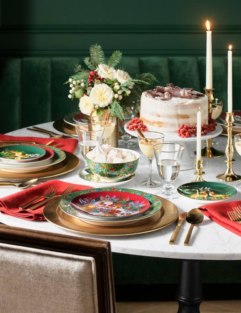 Christmas Forest Dinnerware | Williams Sonoma