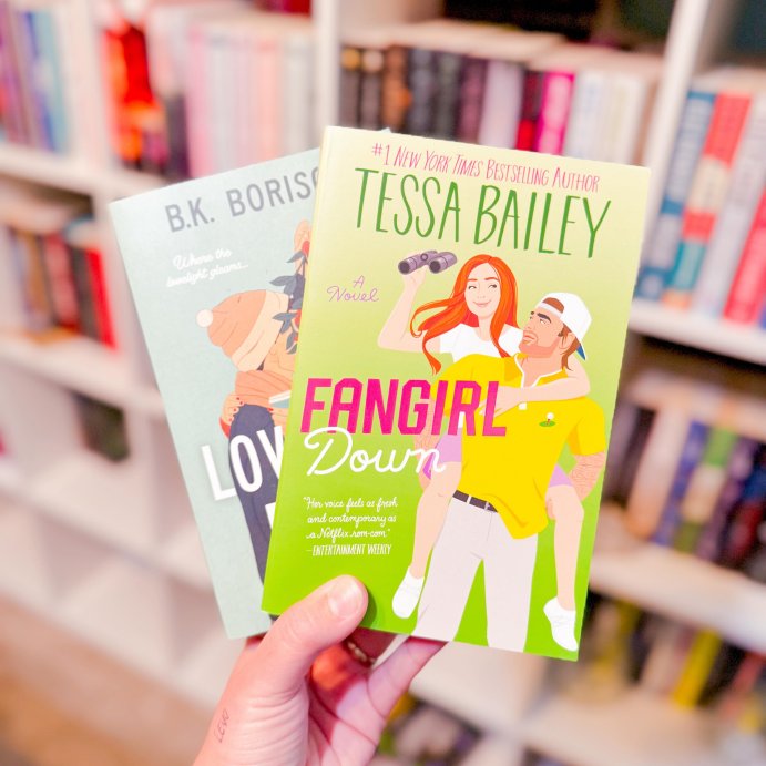 user image by @stephaniegailreads, Fangirl Down - Target Exclusive Edition - by Tessa Bailey (Paperback)