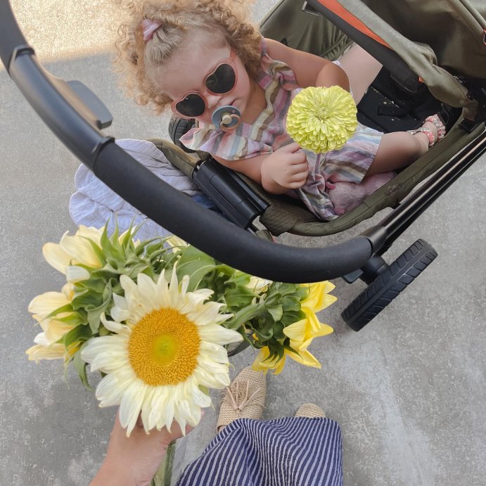 user image by @georgiamarie106, Evenflo Pivot Xplore All-Terrain Double Stroller Wagon