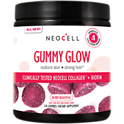 Shop NeoCell Corporation Gummy Glow with Collagen & Biotin - Berry (120 Gummies) and more