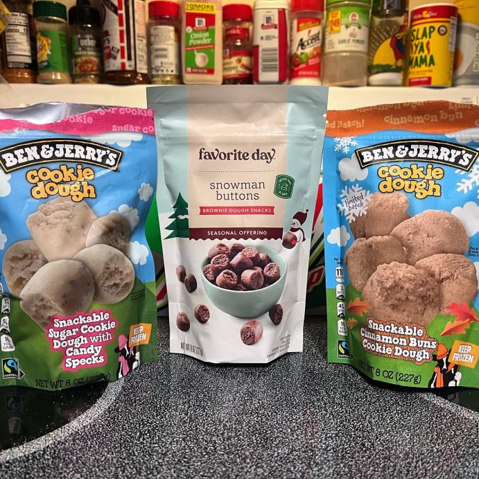 user image by @snack_qween_, Ben &#38; Jerry&#39;s Frozen Sugar Cookie Dough Chunks - 8oz