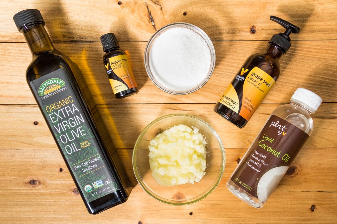 Shop Ellyndale Organic Extra Virgin Olive Oil (16.9 fl oz.), the Vitamin Shoppe Peppermint 100% Pure Essential Oil - Aromatherapy (1 fl. oz.), the Vitamin Shoppe Grape Seed Carrier Oil with Antioxidant Vitamin E (4 Fluid Ounces), plnt Liquid Coconut Oil - 100% MCTs, Non-GMO (20 fl. oz.) and more