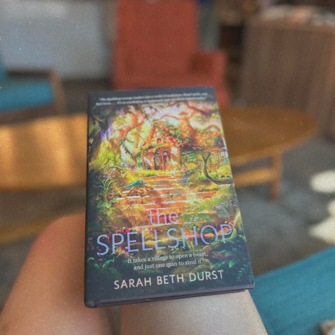user image by @_jsh.reads_, The Spellshop - by Sarah Beth Durst