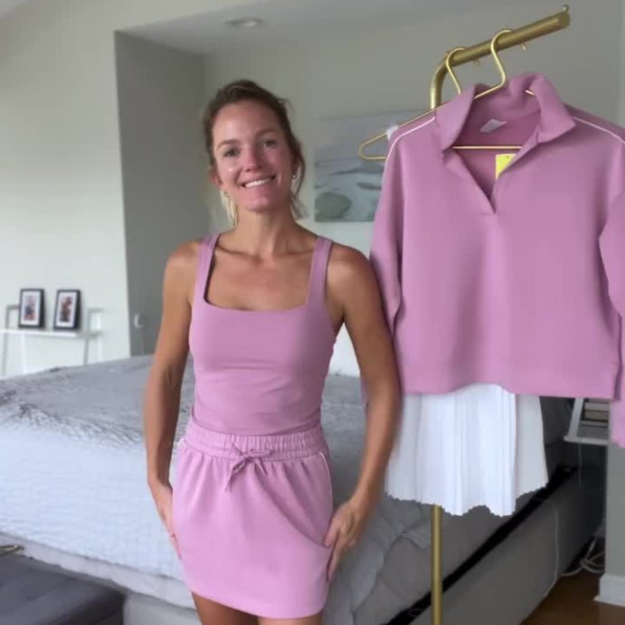 user image by @shorestyled, Women's Airy Sleek Polo Sweatshirt - All In Motion™