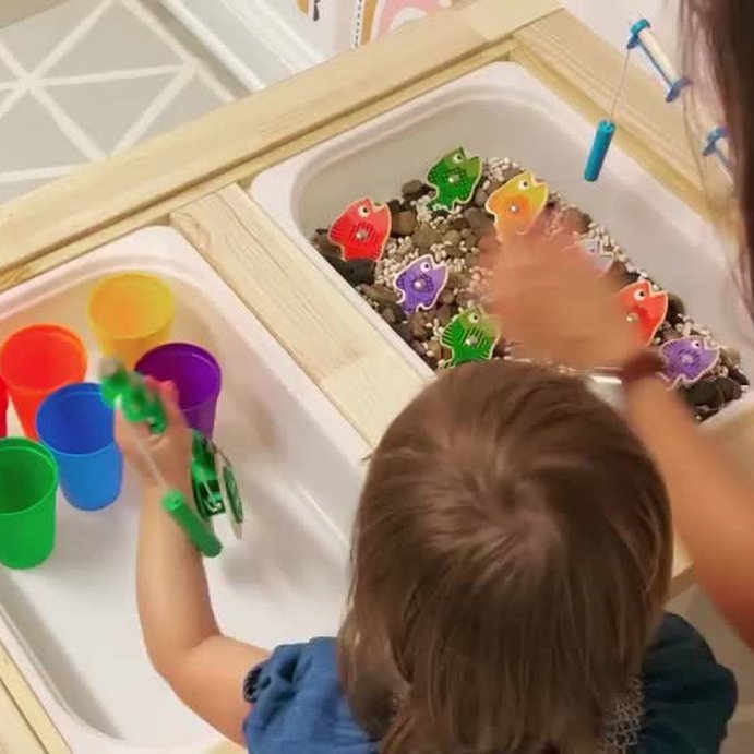 user image by @twentyminutesaday.co, Melissa &#38; Doug Catch &#38; Count Wooden Fishing Game with 2 Magnetic Rods