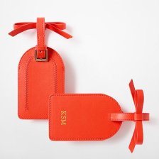 Shop Fillmore Bow Luggage Tag, Poppy and more
