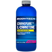 Shop BodyTech Carnipure L-Carnitine - Supports Fat Metabolism & Muscle Recovery - Raspberry (16 fl. oz.) and more