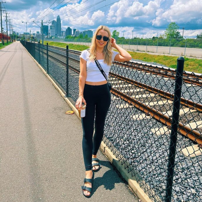 user image by @queencitychic, Women's Neida EVA Two Band Footbed Slide Sandals - Shade & Shore™