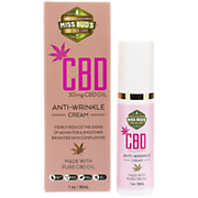 Shop Uncle Bud's Miss Bud's CBD Hemp Extract Organic Anti-Wrinkle Cream - 30 MG Per Bottle (1 Ounce) and more