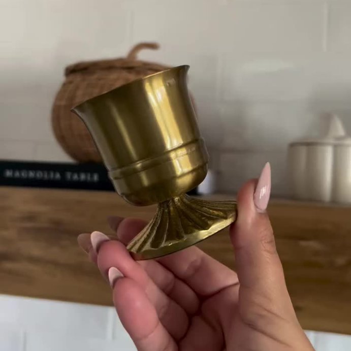 user image by @brees_coffee_corner, Brass Finish Toothpick Holder - Hearth &#38; Hand&#8482; with Magnolia