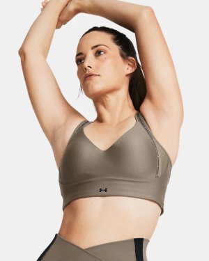 Under Armour Infinity 2.0 Mid Sports Bra in Black