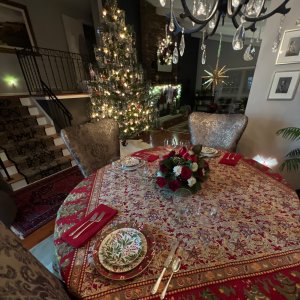 Noel Appetizer Plates, Set of 4