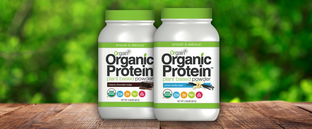 Shop Orgain Organic Plant-Based Vegan Protein - Creamy Chocolate Fudge (20 Servings), Orgain Organic Plant-Based Vegan Protein - Vanilla Bean (20 Servings) and more